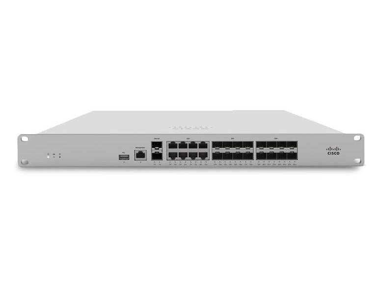 The Cisco Meraki MX250 is a cloud-managed security appliance designed for high-performance enterprise networking. With robust security features and cloud-based management, it streamlines IT operations while ensuring secure and scalable connectivity across distributed environments.