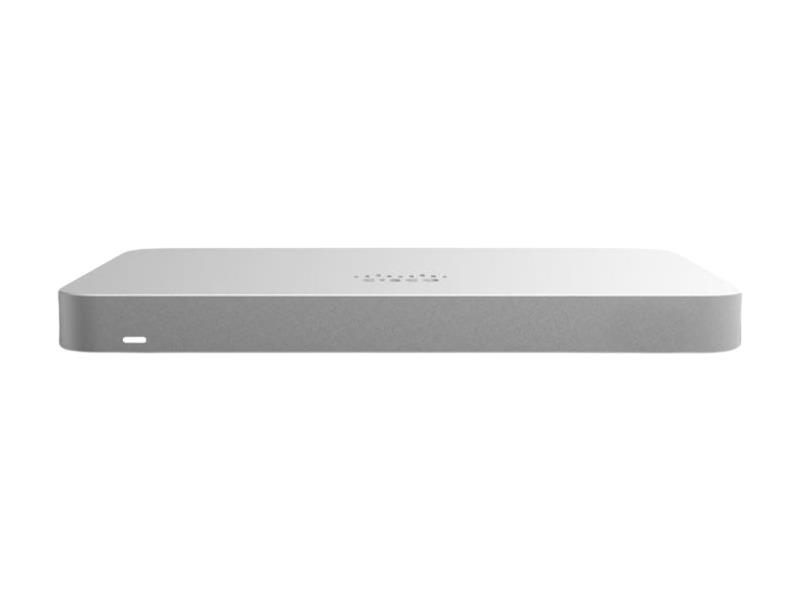 The Cisco Meraki MX67 is a compact router and security appliance offering enterprise-level network protection. Featuring six Gigabit Ethernet ports and robust routing, encryption, and remote management support, it’s suited for small branch deployments. Includes lifetime hardware warranty with next-day replacement.