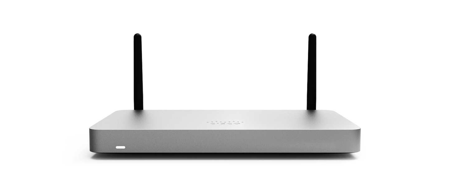 Cisco Meraki MX67W Security Appliance with 802.11ac Wi-Fi