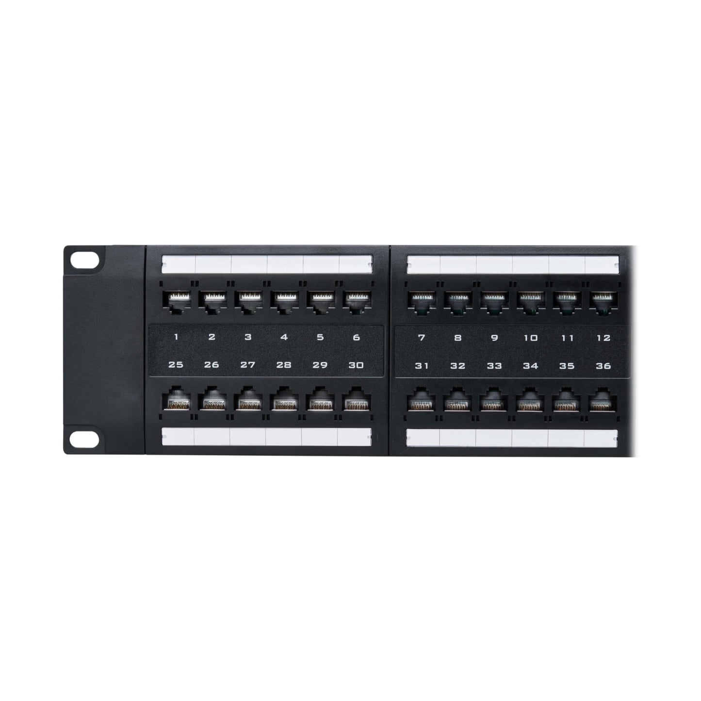 Eaton Tripp Lite 48-Port Cat6 Patch Panel, 2U, TAA Compliant, N252-P48