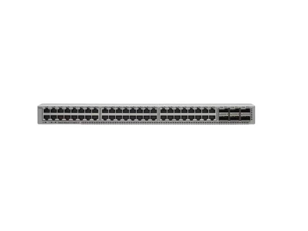 The Cisco Nexus 31108TC-V is a compact, high-performance Layer 2/3 switch with 48 RJ-45 ports and 6 QSFP ports supporting 100 Mbps to 100 Gbps. Designed for flexibility and scalability, it enables advanced VXLAN routing and supports major network protocols. Its 1RU form factor and extensive management capabilities make it ideal for next-generation data centers seeking performance and efficiency.
