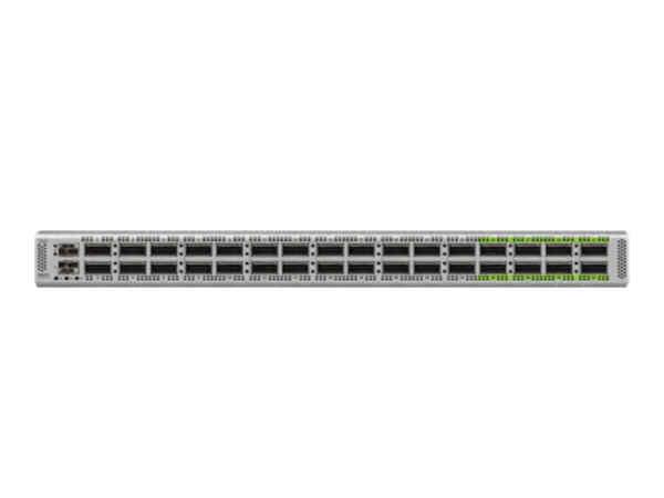 The Cisco Nexus 9300 Series 32-Port 400G QSFP-DD Switch delivers high-performance network switching tailored for modern data centers. Designed with robust connectivity and TAA compliance, it provides scalable, high-speed infrastructure for enterprise-grade deployments. This model offers strong investment protection with advanced capabilities in a compact form factor.