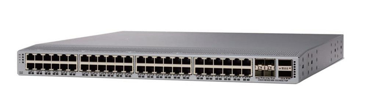 Ensemble de commutateurs Cisco Nexus 9348GC-FXP 48 ports avec 8 optiques 100G
