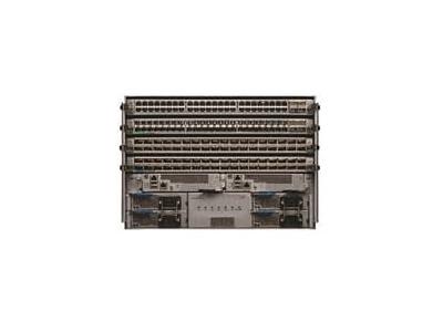 The Cisco Nexus 9504 Chassis is a high-performance network switch designed for enterprise and data center environments. Featuring four linecard slots, a modular structure, and power redundancy, it delivers scalability and fault tolerance. Built for ease of deployment with front-to-back airflow and rack-mountable design, this 7.1U chassis is ideal for mission-critical networking applications.