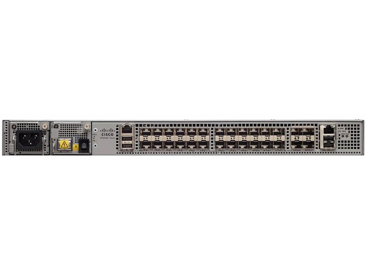 The CISCO NCS 4201 Shelf Assembly delivers high-capacity Ethernet connectivity with a compact 1RU design, supporting 4x10GE and 24xGE/FE ports. Ideal for service provider edge, it ensures reliable data transit, TAA compliance, and power efficiency. This solution is designed for robust wired networking environments requiring high-density port configurations with minimal space usage.