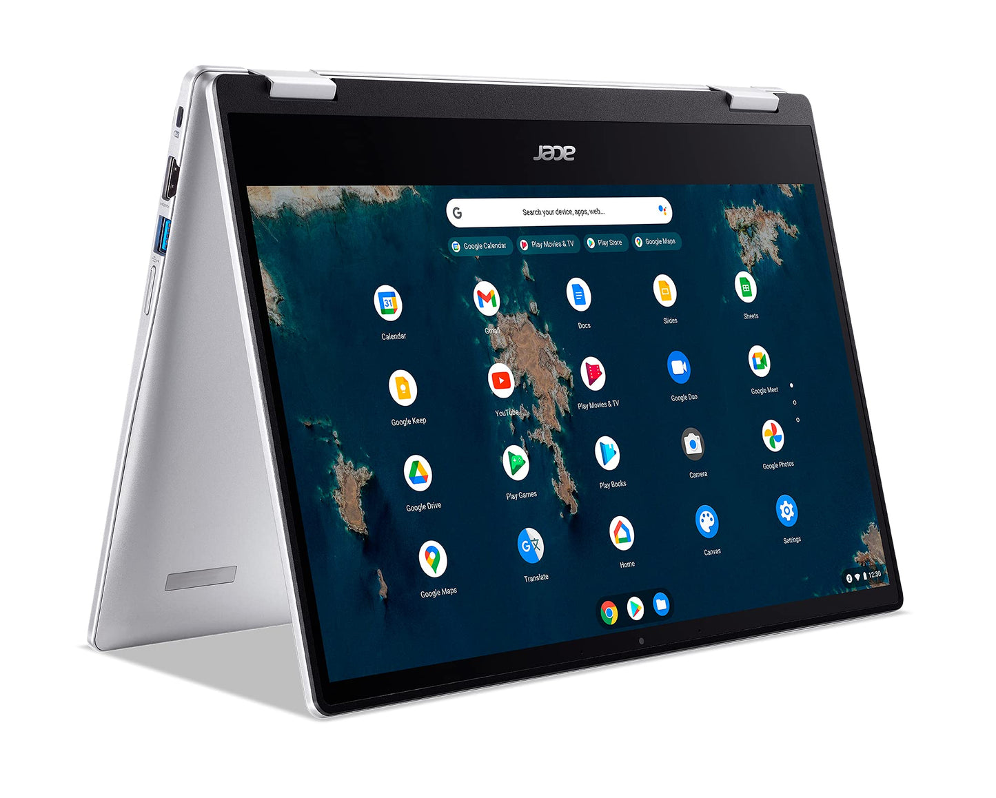 ACER Chromebook Spin 314, écran tactile Full HD 14", Pentium Silver N6000, 8 Go, 128 Go eMMC