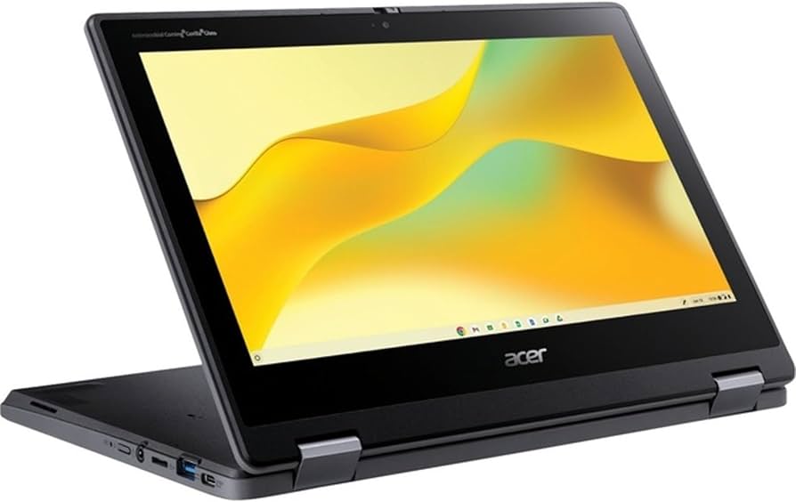 Acer Chromebook 511, écran tactile 11,6", processeur Intel N100, 8 Go de RAM, 64 Go de mémoire eMMC