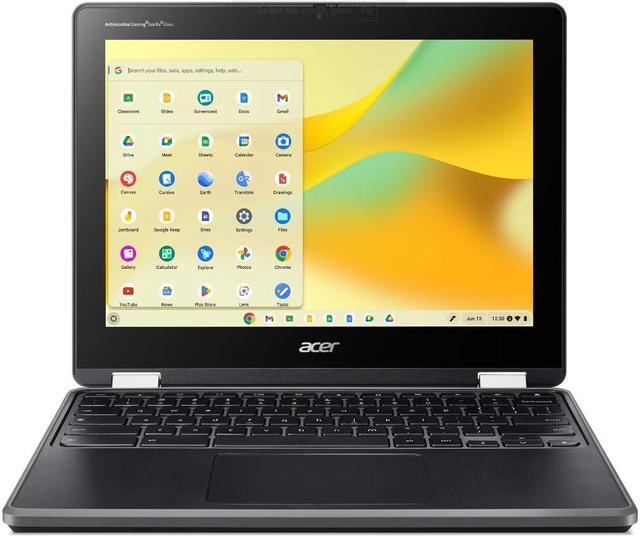 Chromebook tactile ACER R856TN-C0Y7 12 pouces, Intel N100, 8 Go de RAM, 64 Go de mémoire eMMC