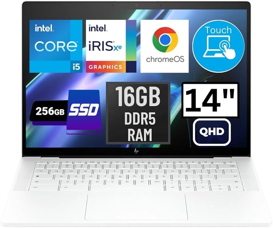 ACER 14in Chromebook Touch, Intel Core 3, 16GB RAM, 256GB SSD