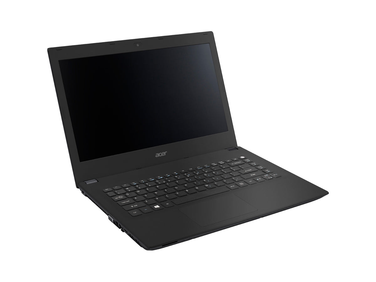 The ACER TravelMate TMP248-M-76YA is a professional-grade 14-inch laptop designed for everyday productivity. It features a 6th Gen Intel Core i3-6100U processor, 8GB DDR3L RAM, a 500GB SATA hard drive, and runs Windows 10. Equipped with integrated Intel HD Graphics, Wi-Fi 802.11ac, Bluetooth 4.0, and a built-in webcam, it's ideal for mobile business users.