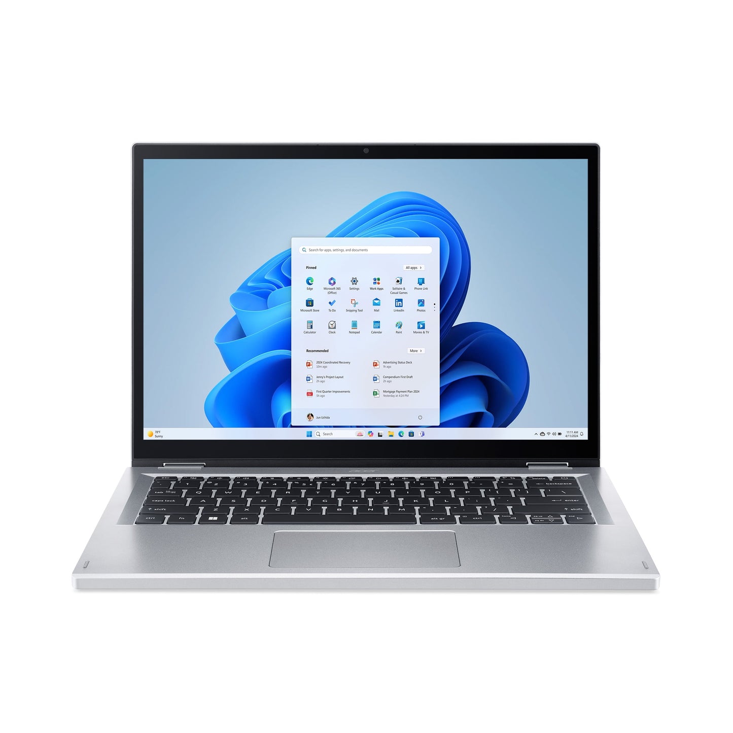 ACER 14in IPS Laptop, Intel i3 N305, 16GB RAM, 256GB SSD, Win11 Pro Edu