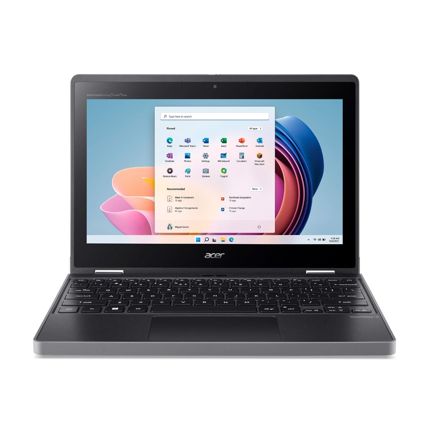 ACER TravelMate B3 Spin 11 N100 8 Go SSD 128 Go Windows 11 Pro