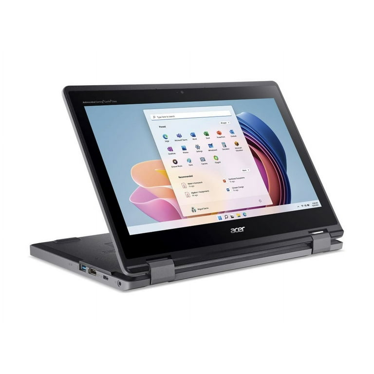 Ordinateur portable tactile ACER TMB311R-33-P1GS 11,6 pouces, processeur Intel N200, 8 Go de RAM, SSD 128 Go