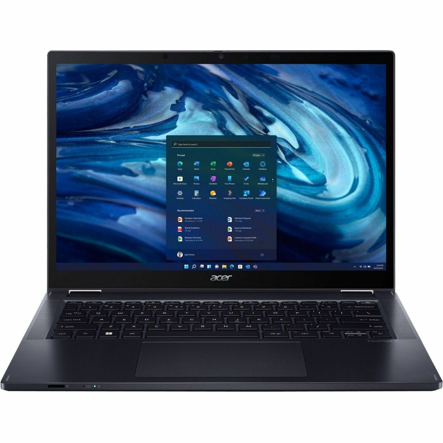 Ordinateur portable Acer TravelMate Spin P4 14 pouces i7 16 Go SSD 512 Go WUXGA tactile