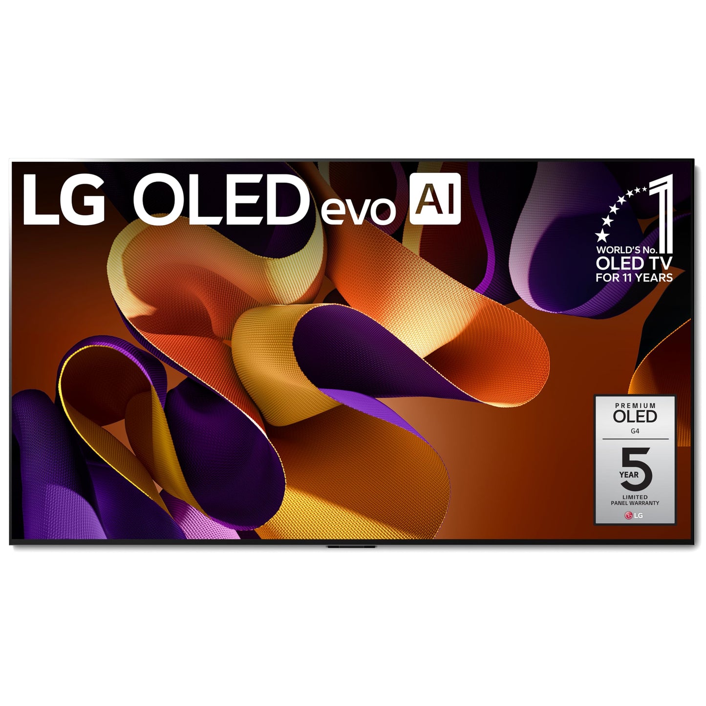 LG OLED77G4CUA 77-Inch 4K OLED evo G4 Smart TV with Dolby Vision