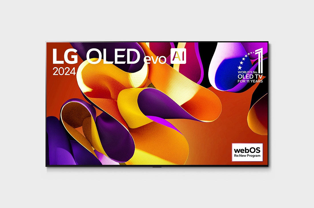 Téléviseur intelligent LG OLED83G4CUA 83 pouces 4K OLED evo série G4