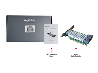 HighPoint 0.6M SFF-8643 to Oculink NVMe Cable OLX4-8643-061