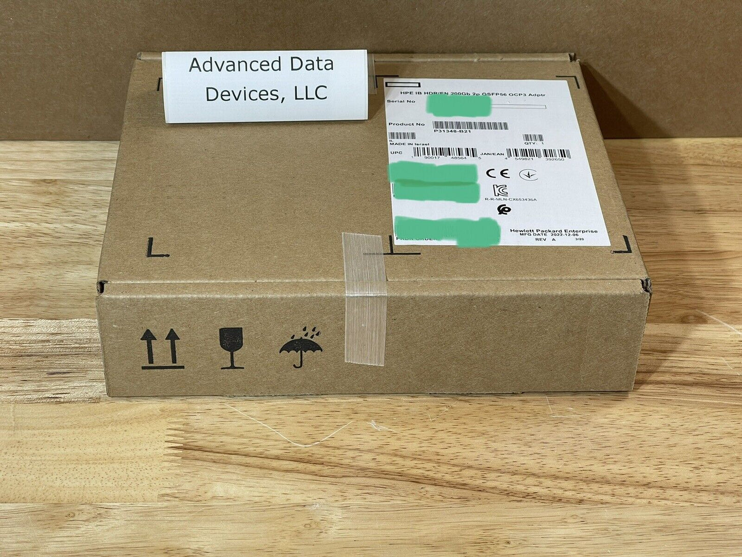 HPE IB HDR/EN 200Gb 2P QSFP56 OCP3 Adapter