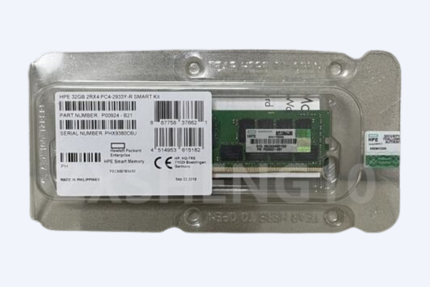 HPE 8GB 1Rx8 DDR4 3200MHz UDIMM STND Kit P43016-B21