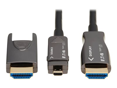Eaton Tripp Lite 8K HDMI Fiber AOC Cable, M/M, Detachable, 40m