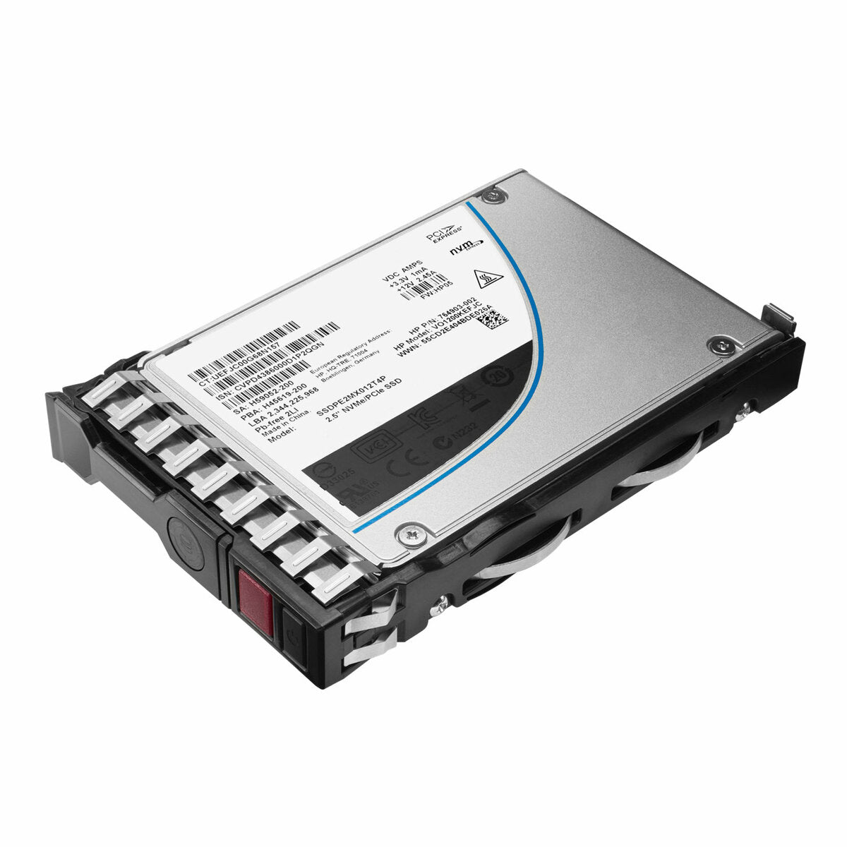 Disque SSD HPE NVMe RI SFF BC U.3 CM7 3,84 To, P63833-B21