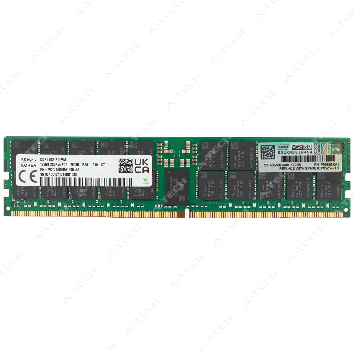Kit de mémoire intelligente HPE 128 Go DDR5-5600 RDIMM