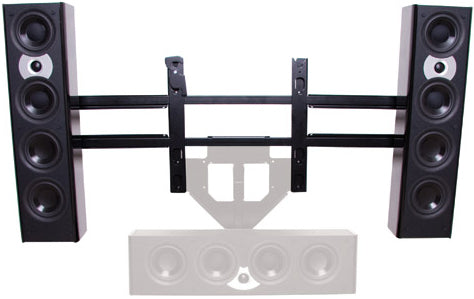 CHIEF PACLR2 Left/Right Speaker Adapter for 46–65" Displays