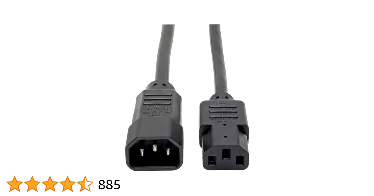 APC Power Cable NEMA L6-30(F) to Bare Wire, 15ft, Black