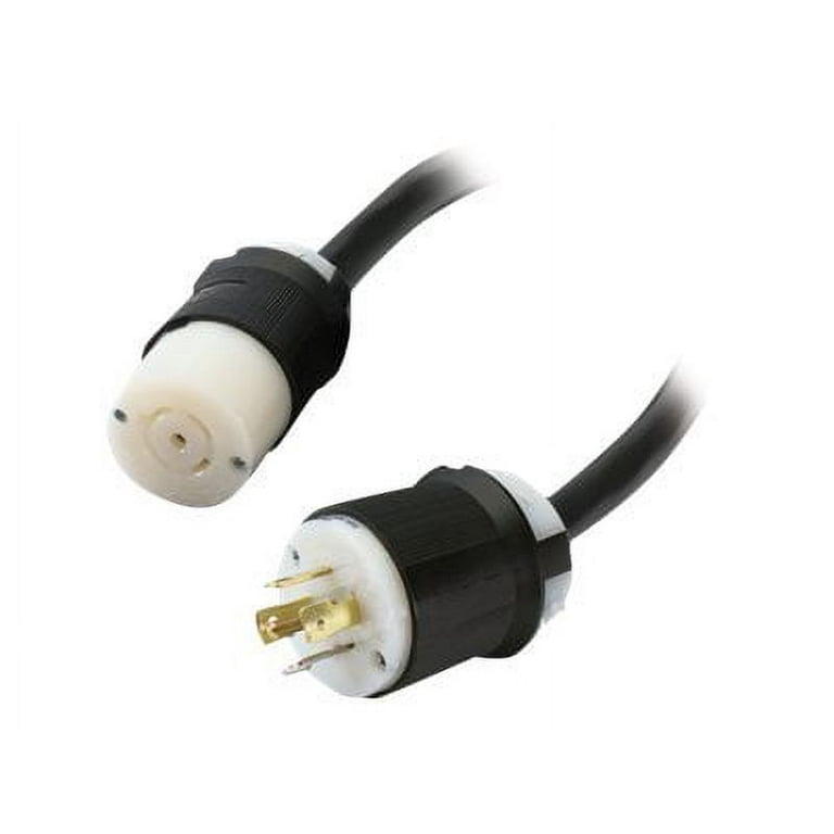 APC Power Extender NEMA L21-20 M/F 4 ft, 5-Wire 10 AWG, UL