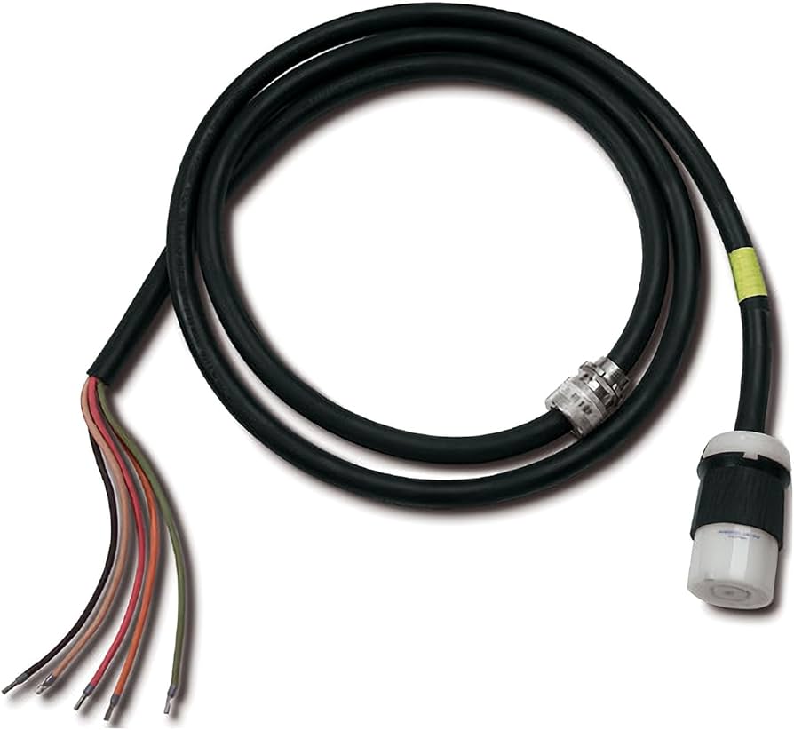 Câble d'alimentation fouet APC InfraStruXure 9 pieds NEMA L21-20 (F), fil nu