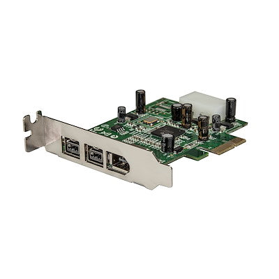 StarTech PEX1394B3LP 3-Port Low Profile PCIe FireWire Card