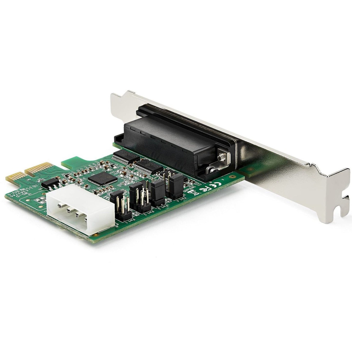 StarTech 4-Port PCIe RS232 Serial DB9 Adapter Card PEX4S953