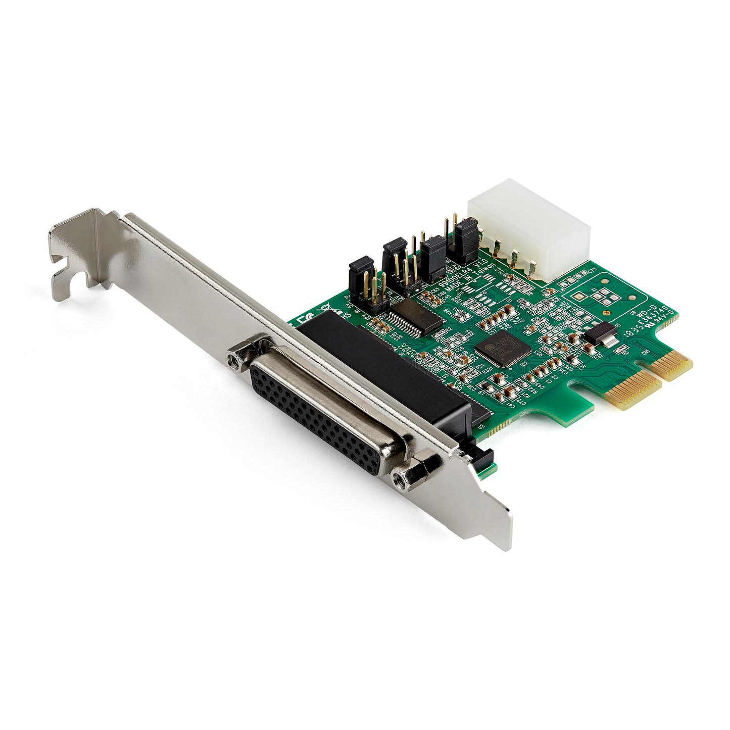 StarTech 4-Port PCIe RS232 Serial DB9 Adapter Card PEX4S953
