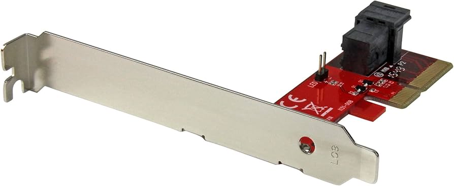 STARTECH PCIe to U.2 NVMe 2.5in SSD Adapter – PEX4SFF8643