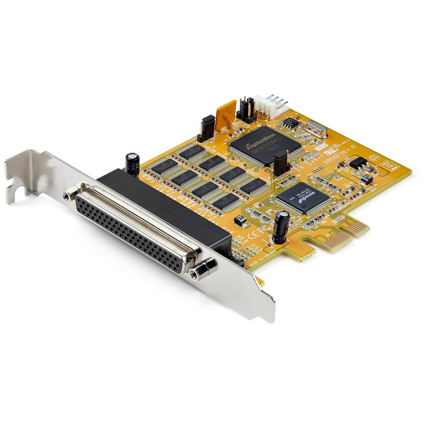 StarTech 8-Port PCIe RS232 Serial Adapter Card – 15kV ESD Protection