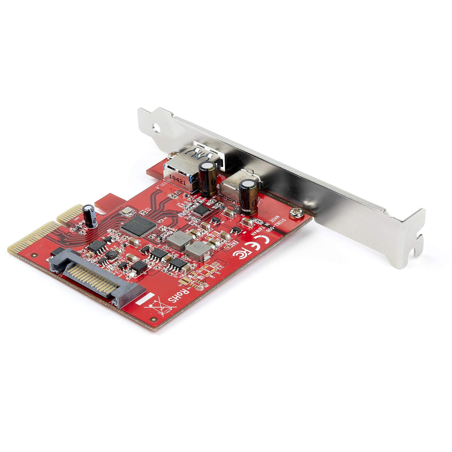 Carte PCIe USB-C/A StarTech 10 Gbit/s - Adaptateur USB 3.1 Gen 2