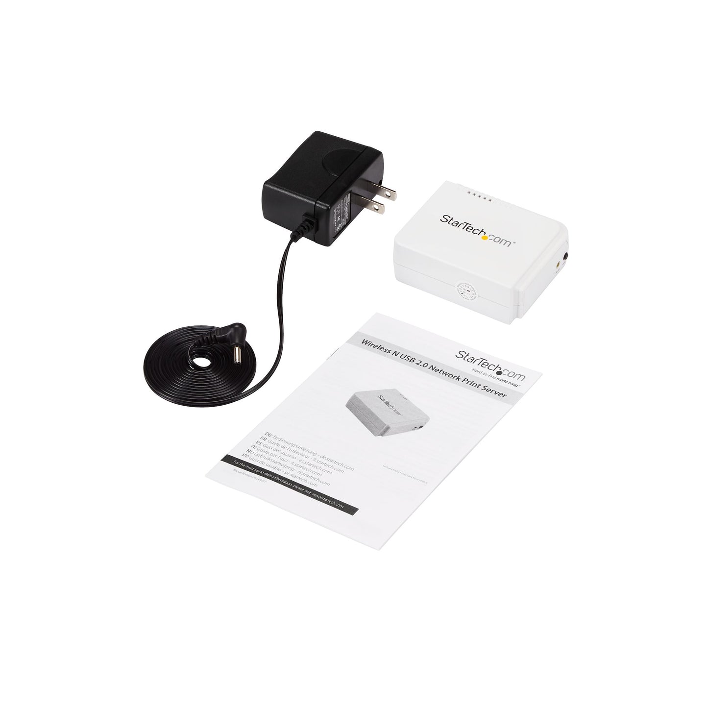 StarTech 1-Port USB Wireless N Print Server, PM1115UW