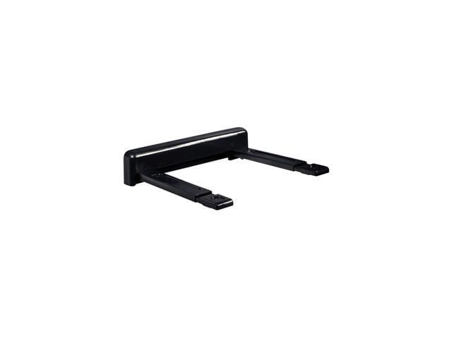Étagère réglable pour composants audiovisuels Peerless PS200, noir brillant