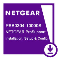 Configuration de l'installation de NETGEAR ProSupport - PSB0304-10000S