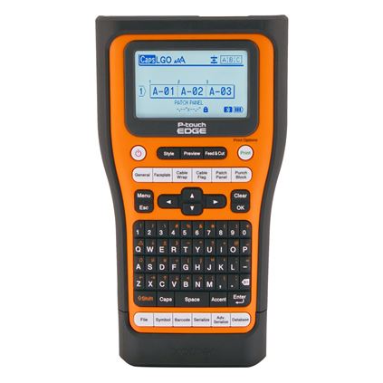 Brother PT-E560BT Industrial Labeling Tool, USB-C/Bluetooth, Auto Cutter