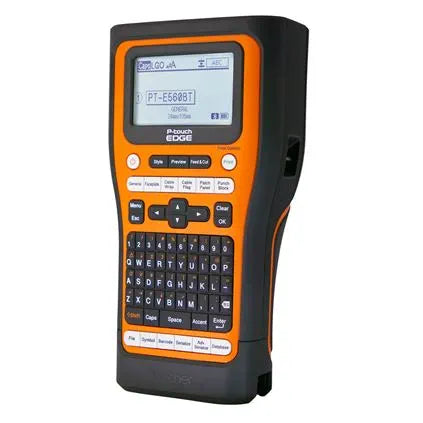 Brother PT-E560BT Industrial Labeling Tool, USB-C/Bluetooth, Auto Cutter