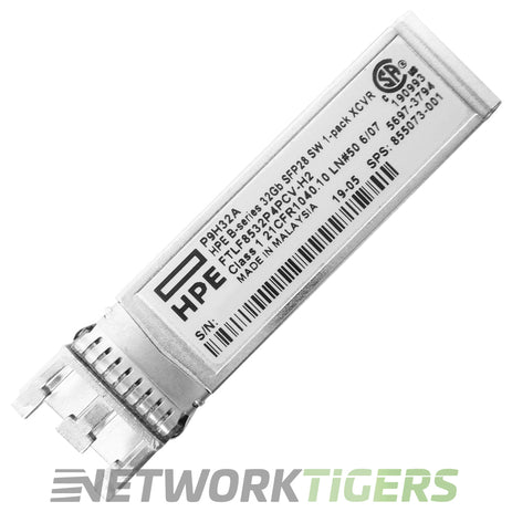 Émetteur-récepteur HPE série C 32 Go FC SW SFP+ reconditionné