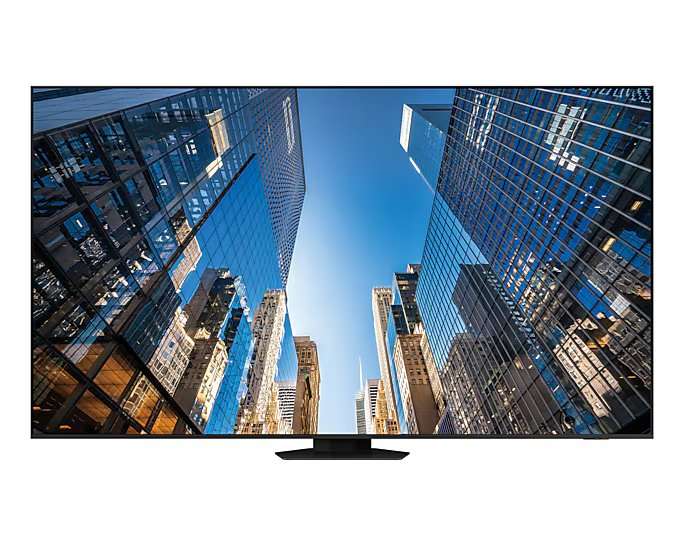 Écran LED UHD 4K Samsung série QEC 98 pouces, 450 nits, 8 ms