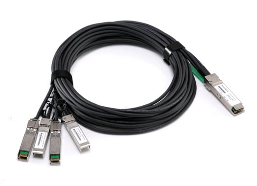 QSFP TO 4XSFP10G PASSIVE COPPER SPLITTER