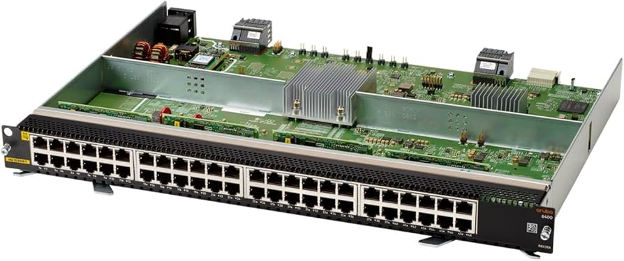 HPE Aruba CX 6400 48-Port 1GbE Class 4 PoE v2 Module R0X38C