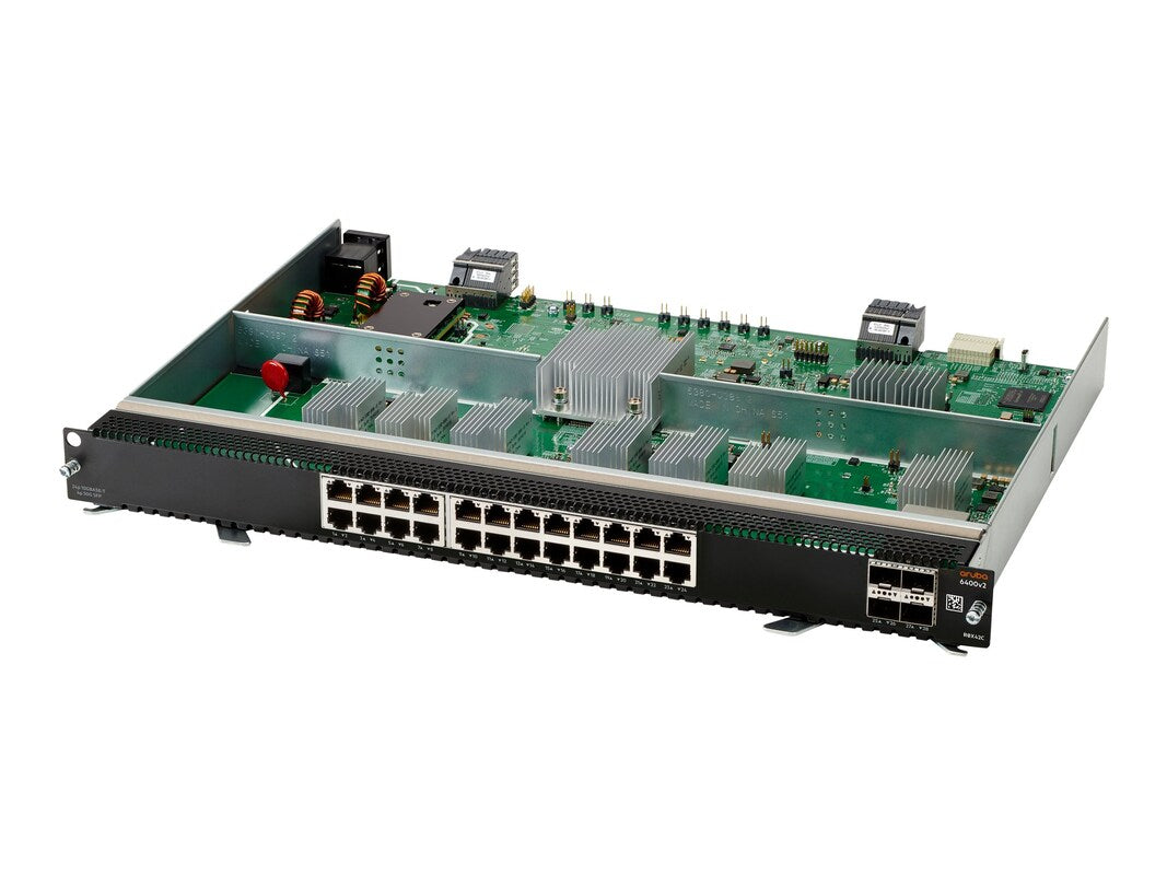 HP Aruba 6400 24P 10GT 4SFP56 v2 Network Module, R0X42C