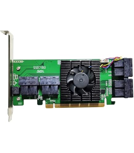 HighPoint R1180 PCIe 3.0 x16 8-Port U.2 NVMe HBA Controller