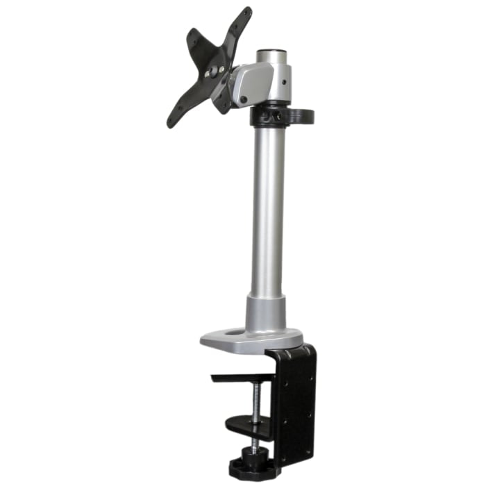 StarTech ARMPIVOT Single Monitor Desk Mount (Up to 34in / 14kg, Silver)