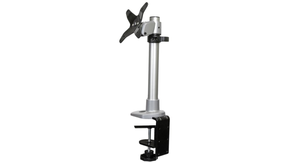 StarTech ARMPIVOT Single Monitor Desk Mount (Up to 34in / 14kg, Silver)