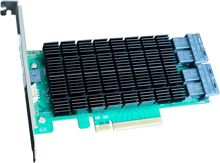 HighPoint R720L PCIe 3.0 x8 16-Channel 12G SAS/SATA HBA